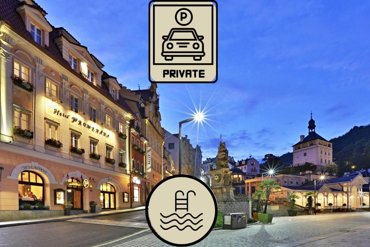 Promenáda Romantic Hotel Karlovy Vary Exterior foto